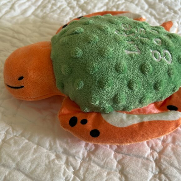 Life Is Good Sea Turtle Plush Dog Toy Gift Stuffed Animal Ocean Beach Decor - Picture 4 of 8